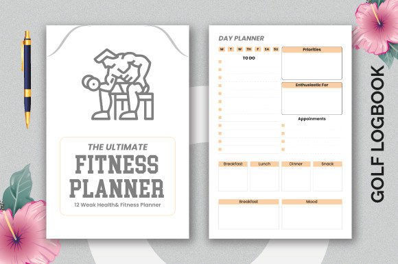Download Fitness Log Book , Work out Log Book Kdp - Log book Collection