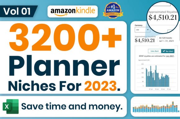 Download 3200+ Planner Niches 2023 for Amazon KDP - 2023 Collection